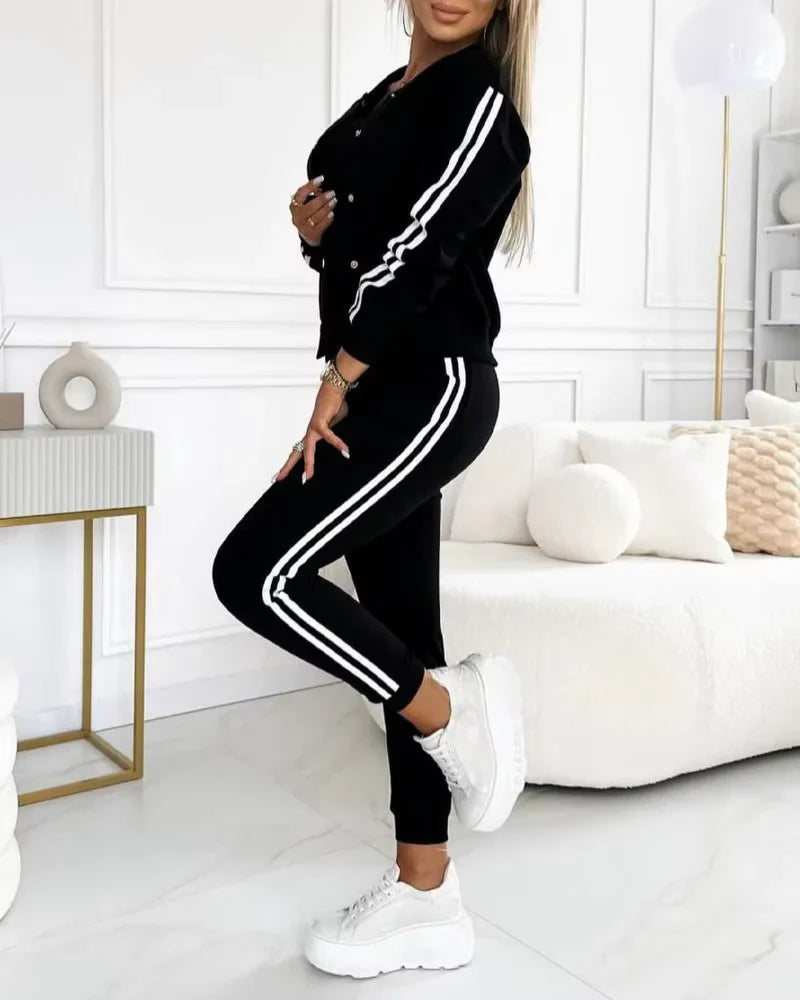 Camille – Dames 3-delige Lounge Set met Jasje