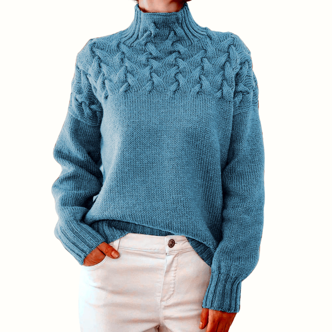 Elena – Warme Gebreide Dames Coltrui
