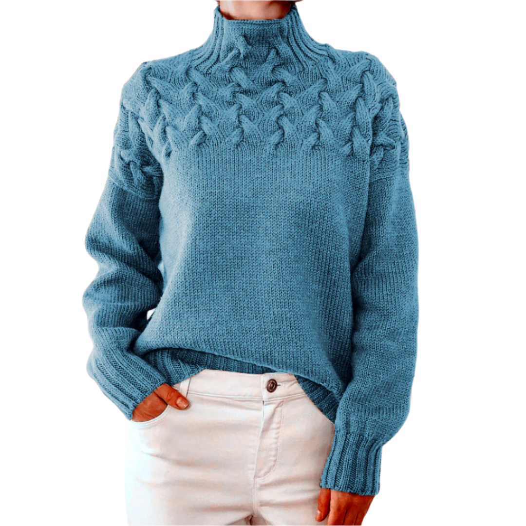 Elena – Warme Gebreide Dames Coltrui