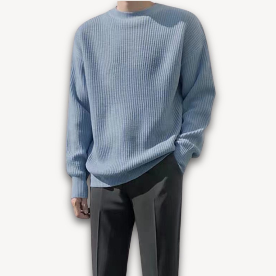 Luca – Oversized Gebreide Wintertrui voor Heren