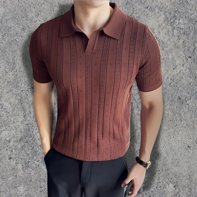 Venturi  – Modern-Fit Heren Polo Shirt