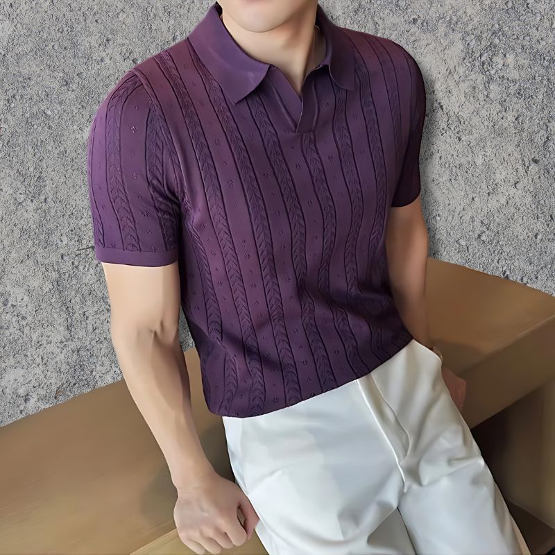 Venturi  – Modern-Fit Heren Polo Shirt