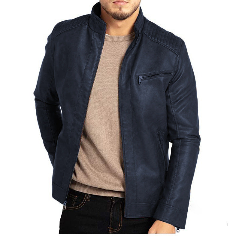 Lorenzo – Stijlvolle Heren PU Leren Jas