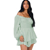 Sofia – Elegante Zomerjurk met Off-Shoulder Ontwerp