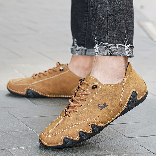 Lorenzo – Barefoot Leren Schoenen voor Natuurlijk Comfort