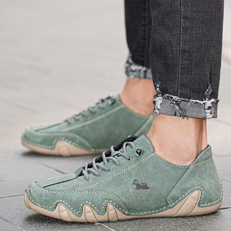 Lorenzo – Barefoot Leren Schoenen voor Natuurlijk Comfort