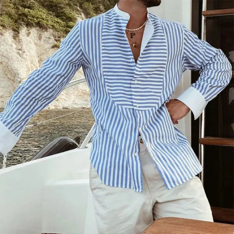 LucaVenanzi Azure Affair Overhemd