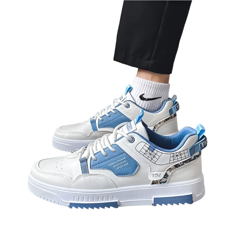 Alessio – Ademend Leren Sneakers voor Heren
