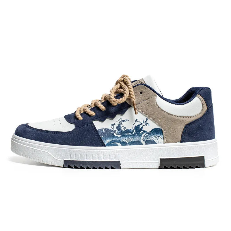 Alessio – Ademend Leren Sneakers voor Heren