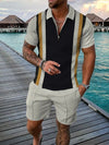 ModaVivo™ polo met rits en revers