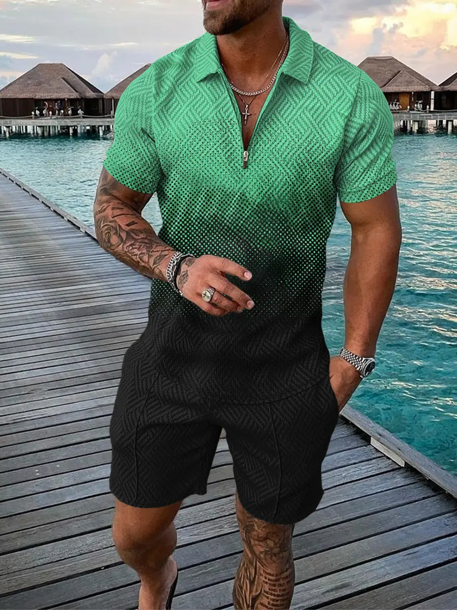 ModaVivo™ polo met rits en revers