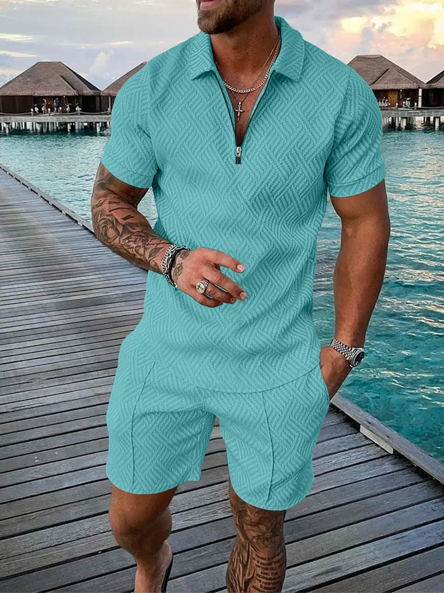 ModaVivo™ polo met rits en revers