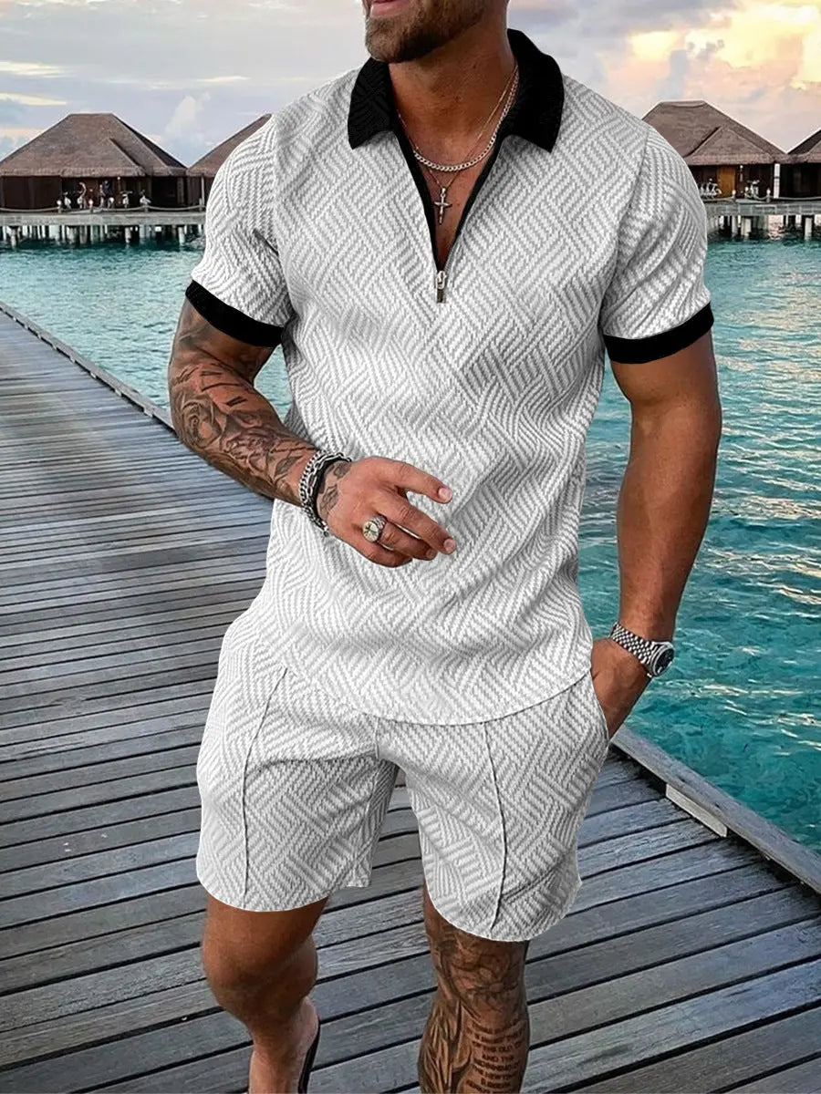 ModaVivo™ polo met rits en revers
