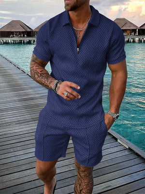 ModaVivo™ polo met rits en revers