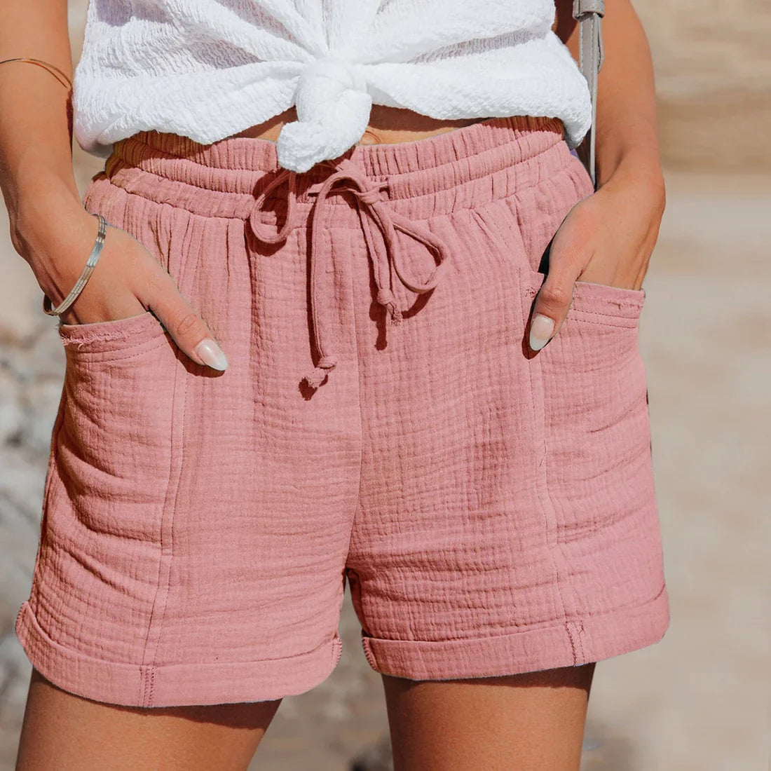 Alessia – Luchtige Zomershort voor Dames van Zachte Stof