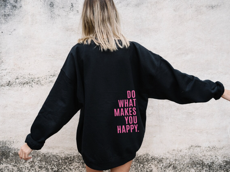 Brivolla – Oversized Dames Hoodie met Artistieke Print