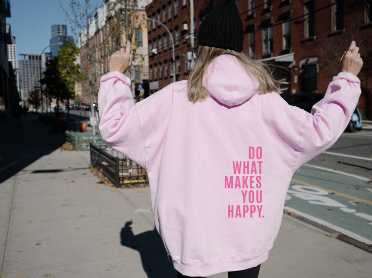 Brivolla – Oversized Dames Hoodie met Artistieke Print