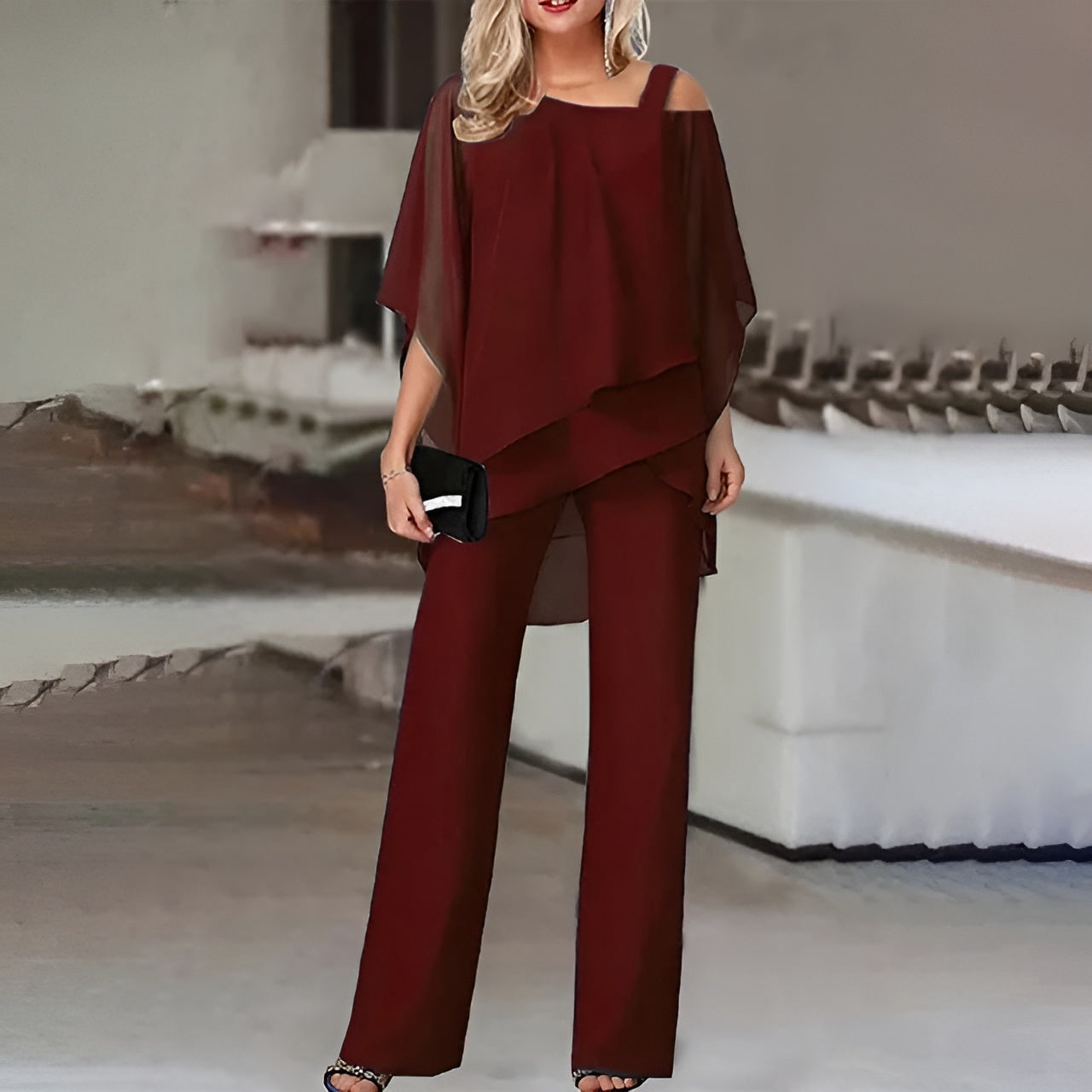Elena – Vloeiend Elegant Dames Set