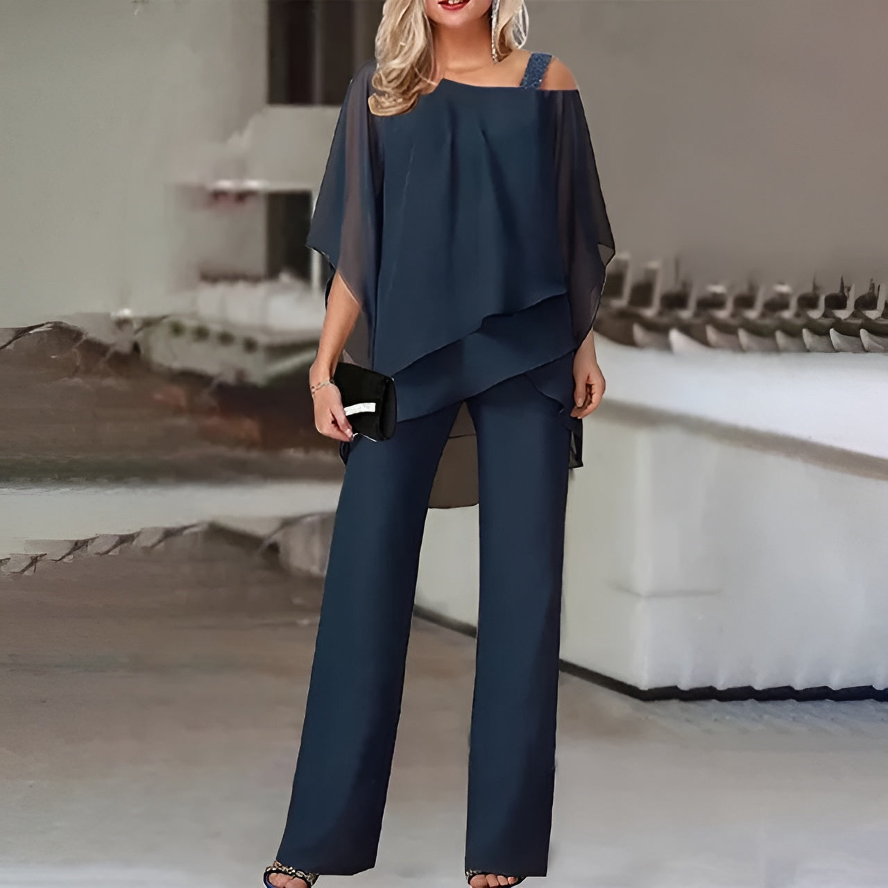 Elena – Vloeiend Elegant Dames Set