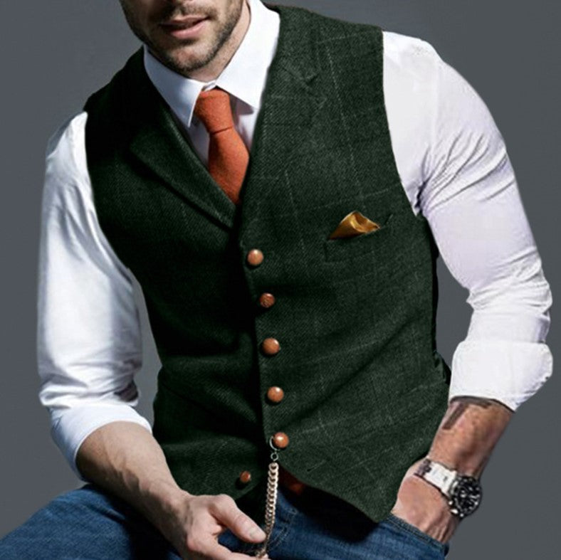 Lorenzo – Elegante Tailored Heren Gilet