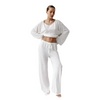 Chiara – Zacht-Touch Dames Witte Loungewear Set