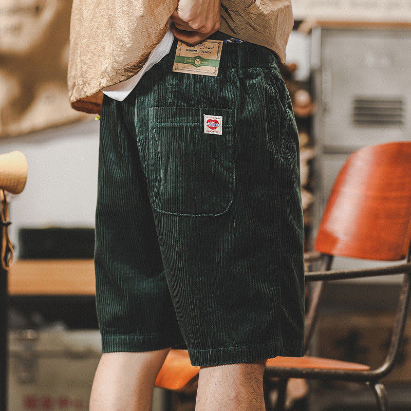 Luca – Zachte Corduroy Zomershorts voor Heren