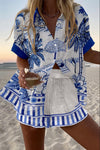 Alma – Luchtige Linnen Dames Short Set