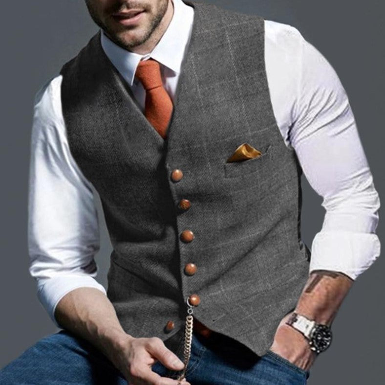 Lorenzo – Elegante Tailored Heren Gilet