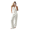 Ivanna – Ademend Katoenen Dames Vest & Broek Set