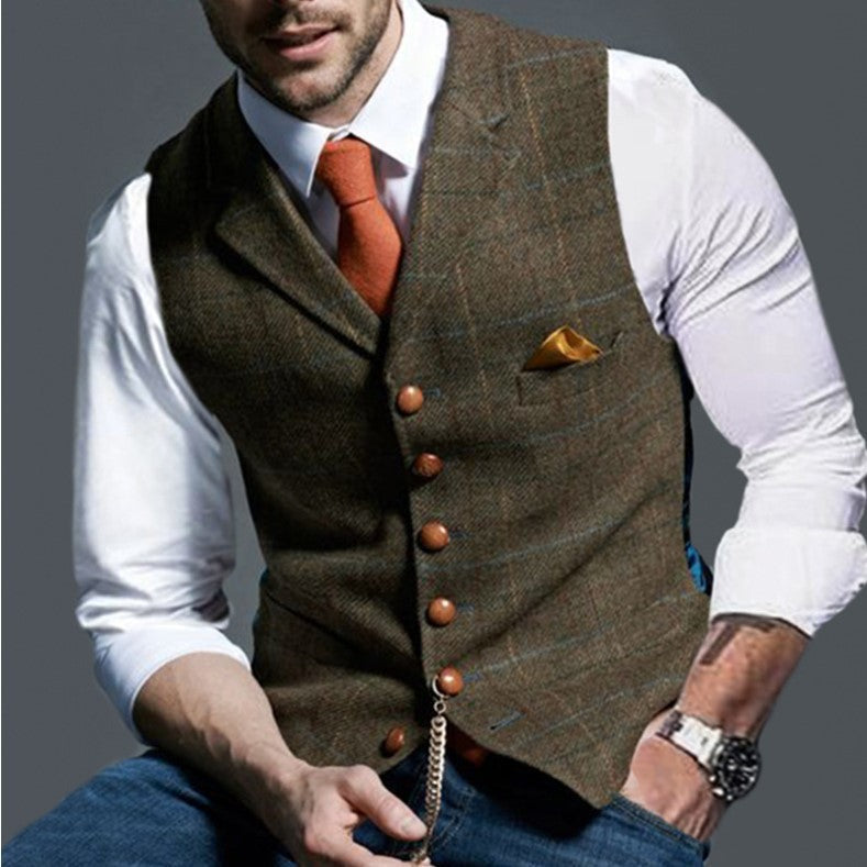 Lorenzo – Elegante Tailored Heren Gilet
