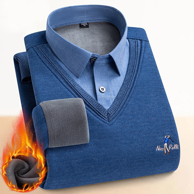 Matteo – 2-in-1 Heren Laagjes Trui