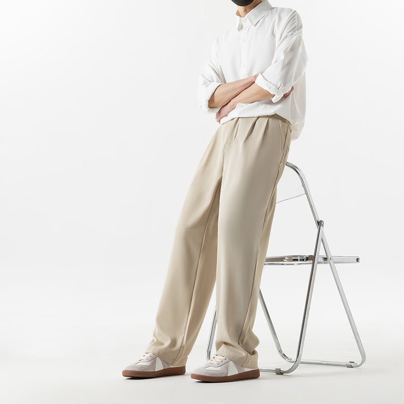 GiorgioSerafini Casual Rechte Broek Voor Mannen