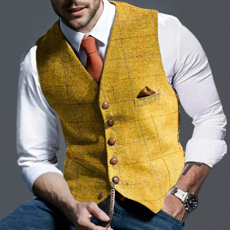 Lorenzo – Elegante Tailored Heren Gilet