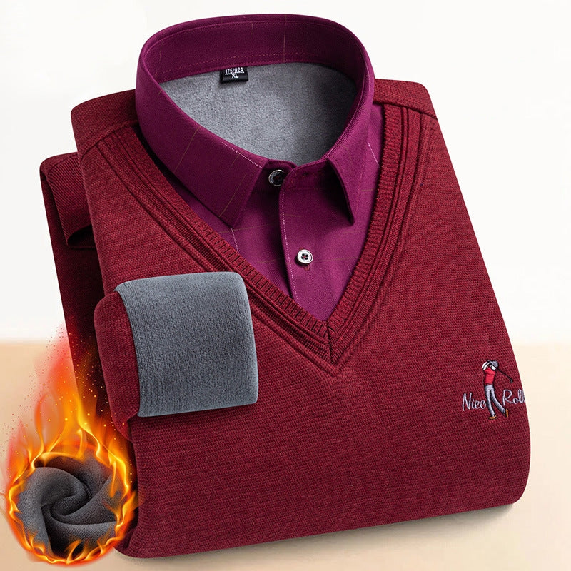 Matteo – 2-in-1 Heren Laagjes Trui