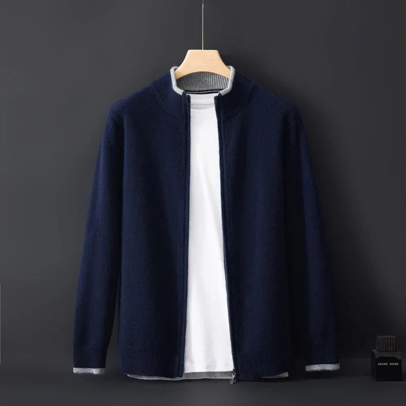Lorenzo – Luxe Herenvest van Premium Wol