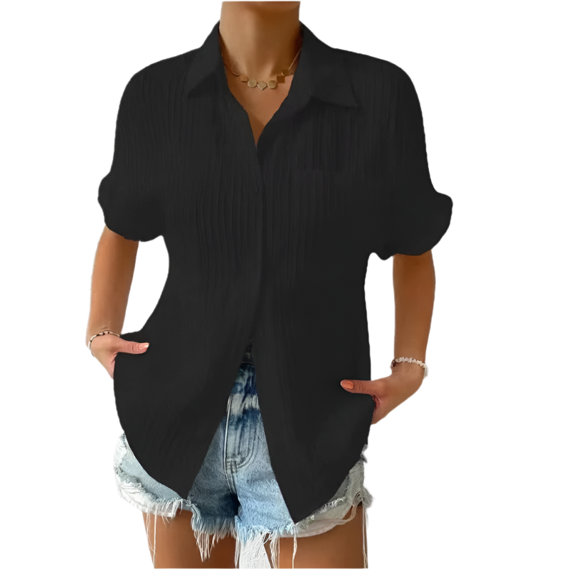 Lucia – Luchtige Dames V-Hals Blouse