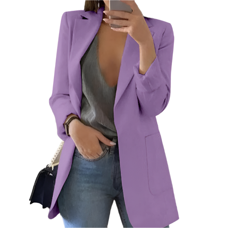 Alessia – Getailleerde Dames Blazer in Uitgebreide Maten