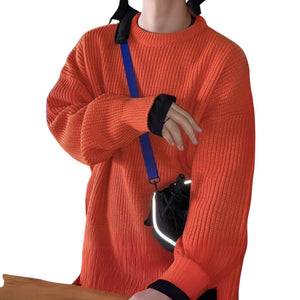 Luca – Oversized Gebreide Wintertrui voor Heren