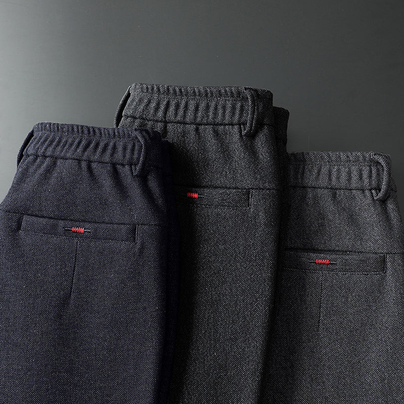 Lorenzo – Slim Fit Heren Stretch Broek van Katoenmix