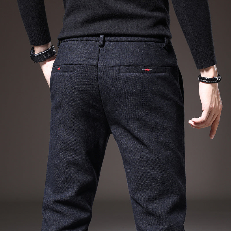 Lorenzo – Slim Fit Heren Stretch Broek van Katoenmix