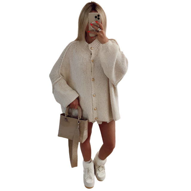 Alessia – Oversized Damestrui van Wol
