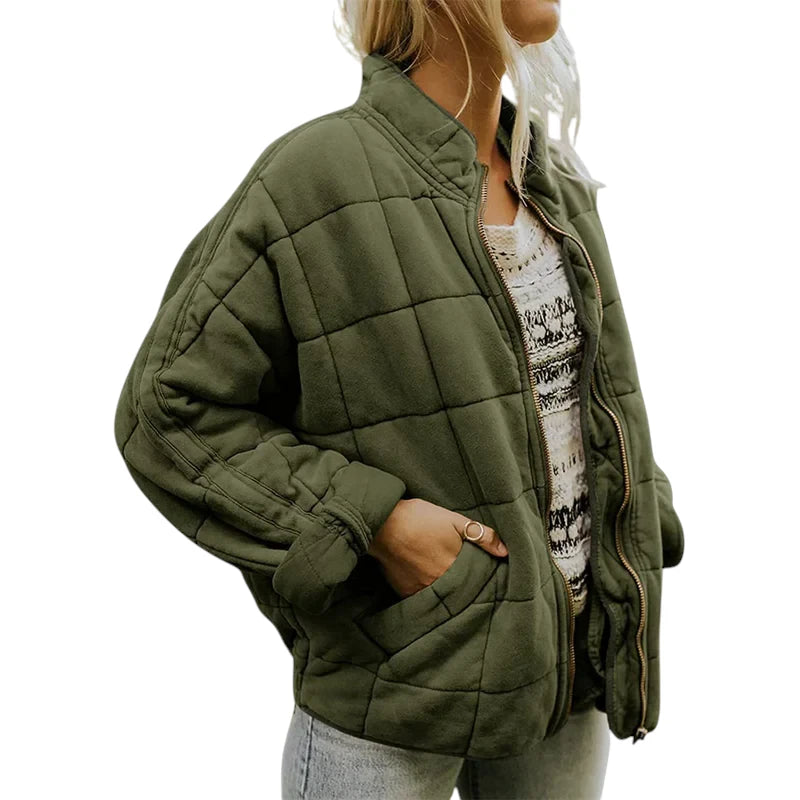 Adriana – Oversized Dames Tussenjas