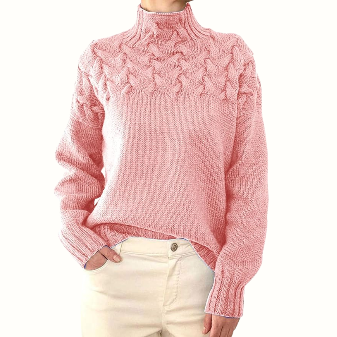 Elena – Warme Gebreide Dames Coltrui