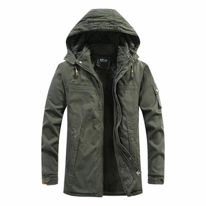 Lorenzo – Warmgevoerde Heren Outdoor Winterjas