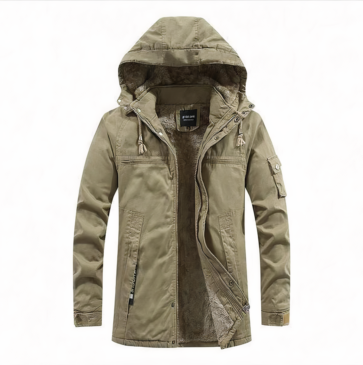 Lorenzo – Warmgevoerde Heren Outdoor Winterjas
