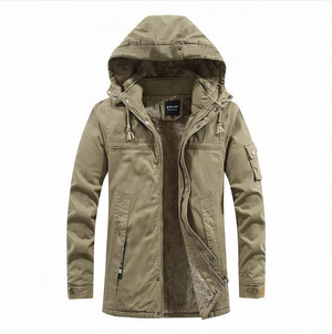 Lorenzo – Warmgevoerde Heren Outdoor Winterjas
