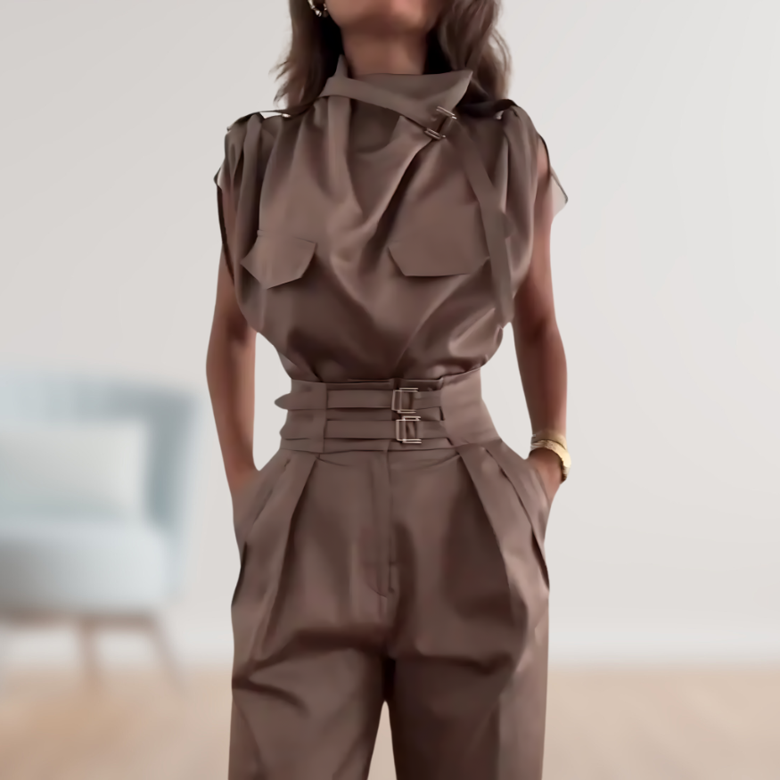 Camille – Vrouwenset in Tweedelige Elegante Loungewear