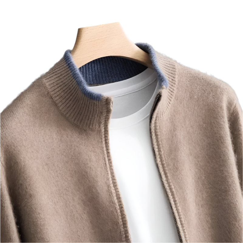 Lorenzo – Luxe Herenvest van Premium Wol