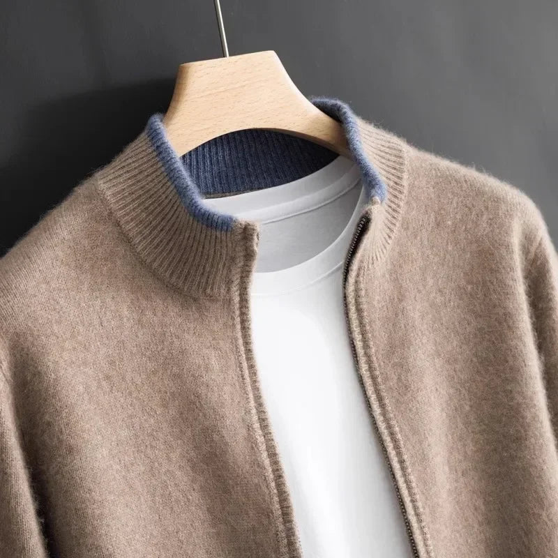 Lorenzo – Luxe Herenvest van Premium Wol