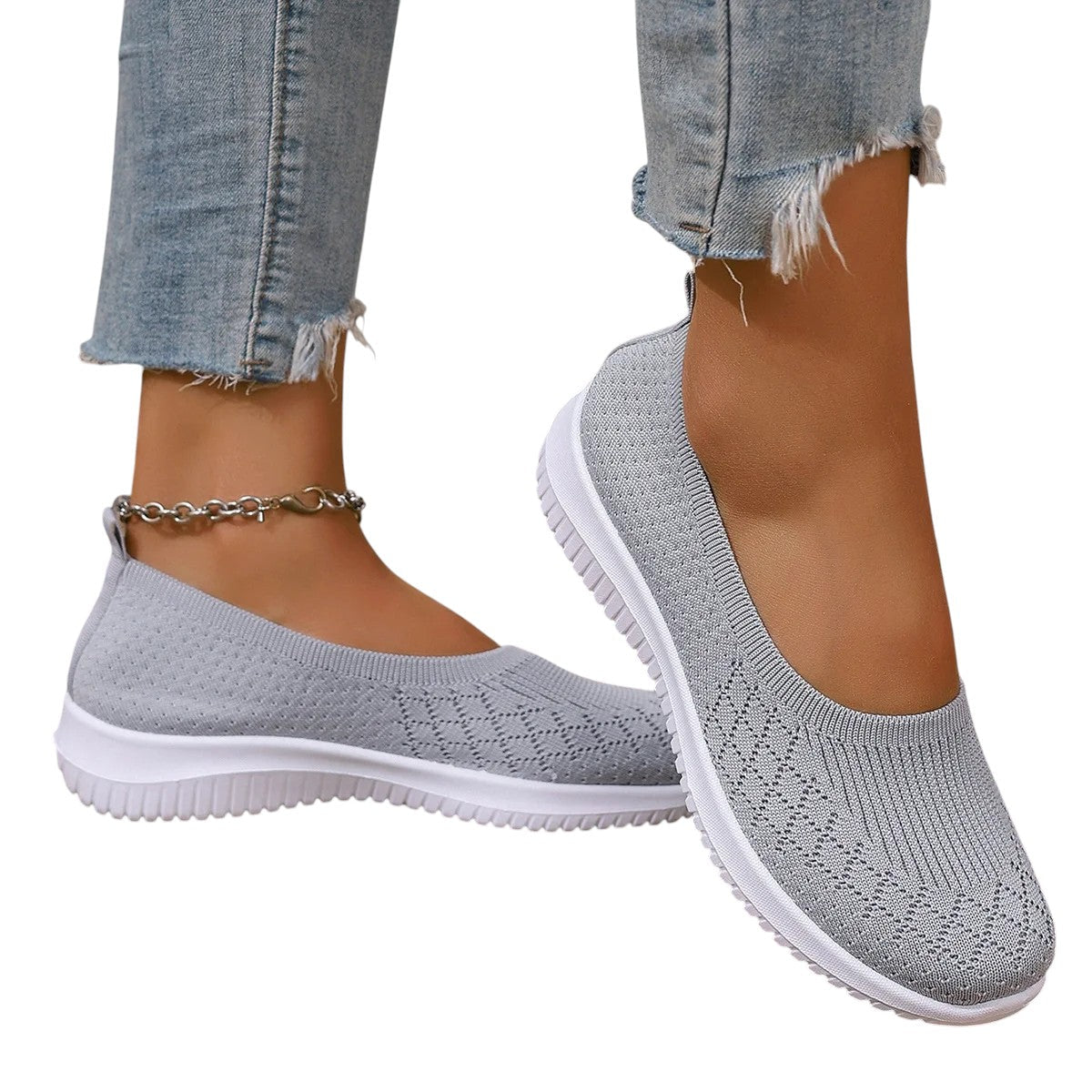 Valerie – Ademend Dames Zomer Comfort Loafers